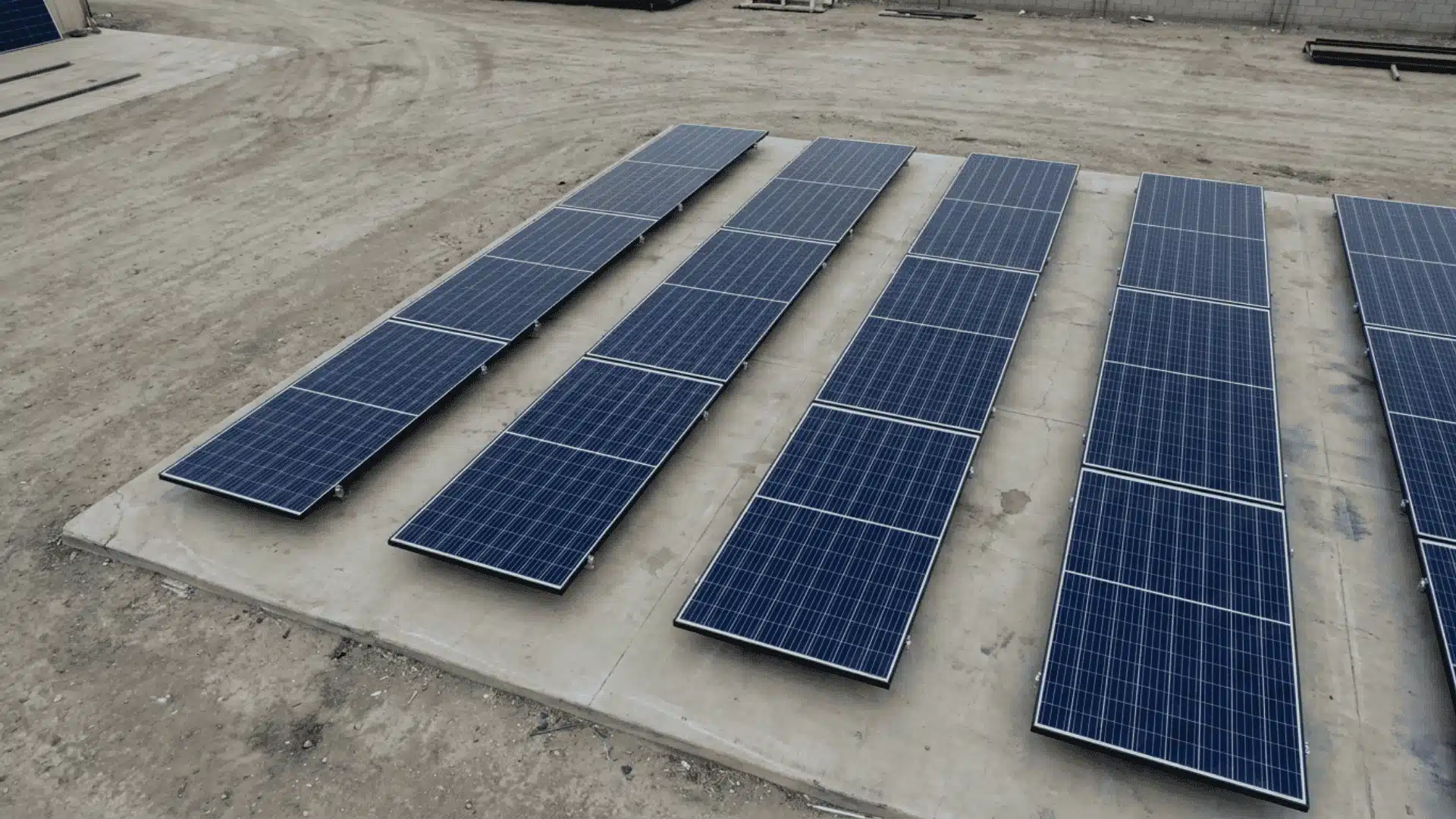 72-cell commercial solar panels displayed to show length compared to width.