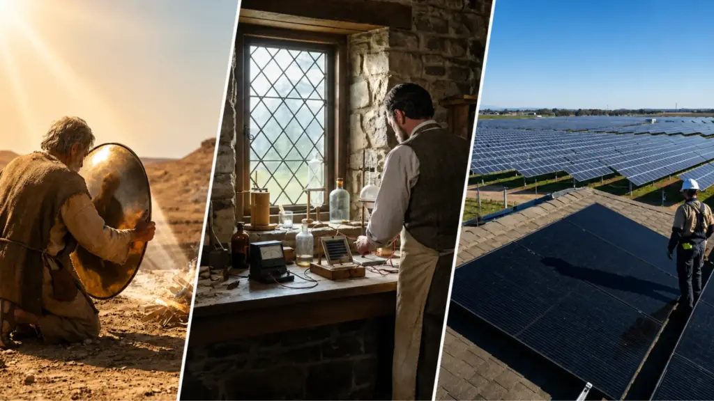 the-history-of-solar-energy-from-fire-to-the-modern-grid