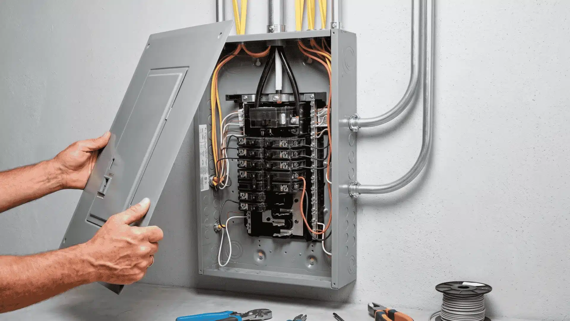 Illustration showing factors that drive final installed solar battery price including laborequipment
