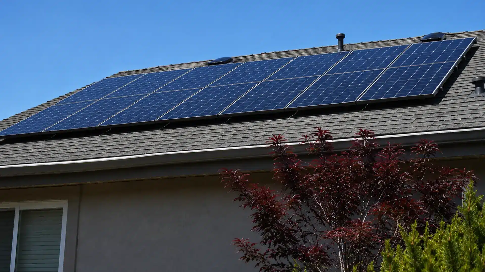 Rooftop solar panels for lease